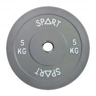 Бамперный диск цветной 5 кг SPART PL42-5